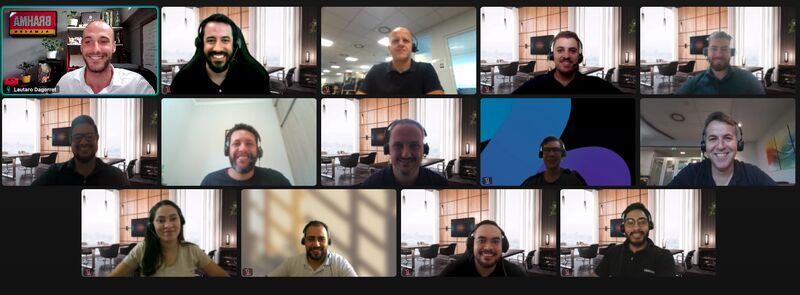 Hoje foi um dia incrível com a turma da Siemens