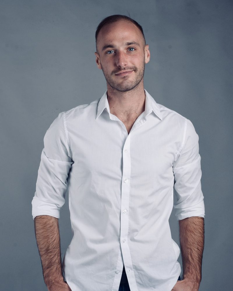 Lautaro Dagorret in a white shirt